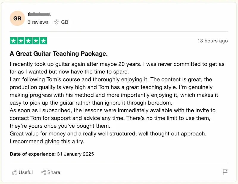 Student testimonial