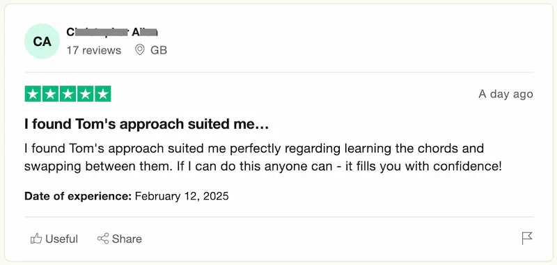 Student testimonial